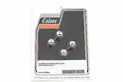 V-Twin Chrome Acorn Nut 5/16 -18 Coarse Thread for Harley Davidson