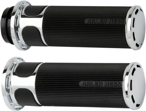 ARLEN NESS Slot Track Grips - Cable - Chrome Fits 07-300