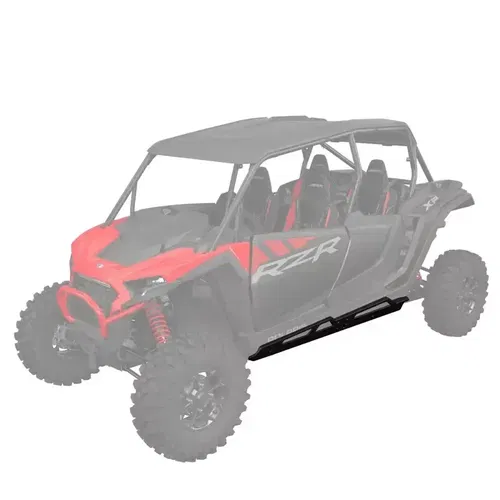 POLARIS LOW PROFILE ROCK SLIDERS 2024 RZR XP 1000  4 SEATER OEM NEW BLACK