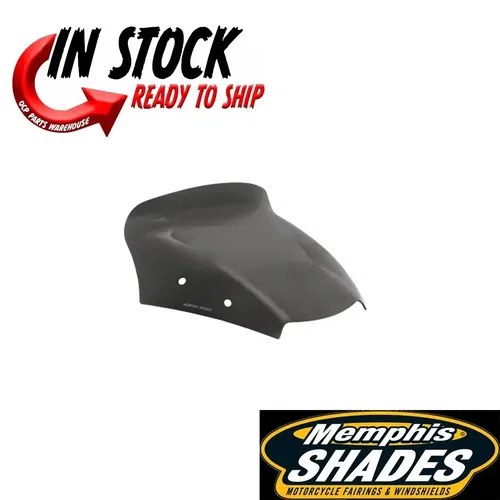 MEMPHIS SHADES SPOILER WINDSHIELD 6" DARK SM. HARLEY 2024-2025 FLTRX ROAD GLIDE