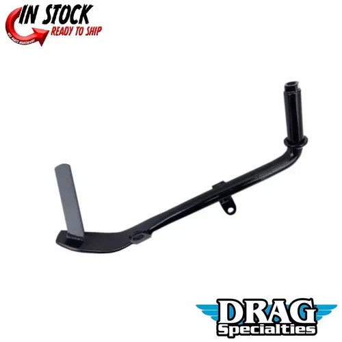 Drag Specialties Black -1" Shorter (8.5" L) Kickstand for Harley Touring 07-21