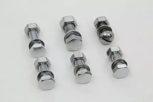 Exhaust System Mounting Bolt Kit Chrome for Harley Davidson by V-Twin