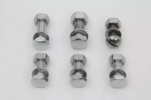 Exhaust System Mounting Bolt Kit Chrome for Harley Davidson by V-Twin