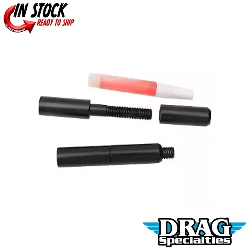 DRAG SPECIALTIES 0641-0175 Mirror Stem Extension Kit - Mirror - Black