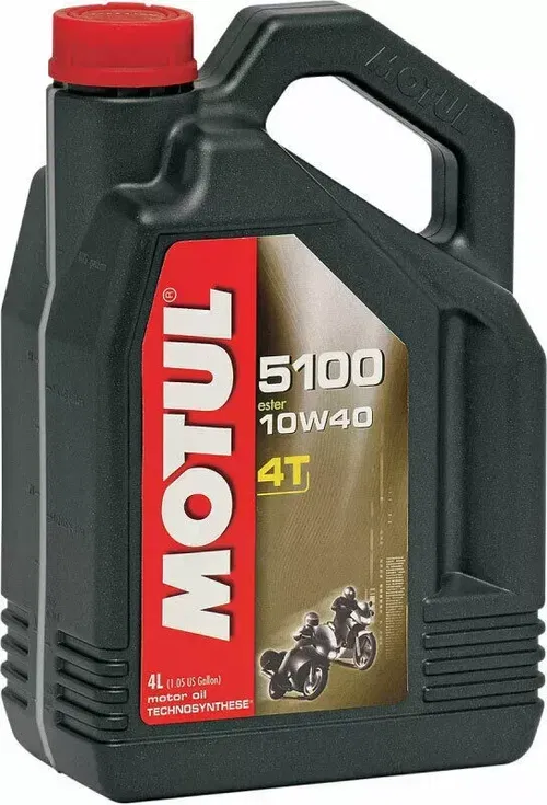Motul 5100 4T Semi-Synthetic 4-Stroke Motor Oil | 10W-40 | 1 Gallon | 104068