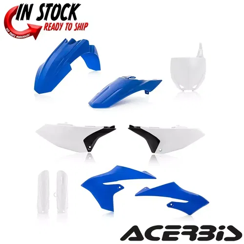 ACERBIS FULL PLASTIC FENDER KIT 19 YAMAHA BLUE 2018-2023 YZ65 2726646345