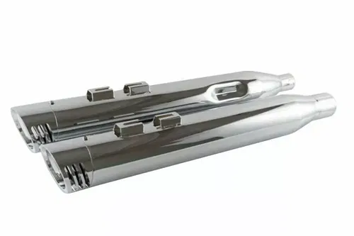 M8 Slash Slip-on Muffler Set for Harley Davidson by V-Twin  30-1652