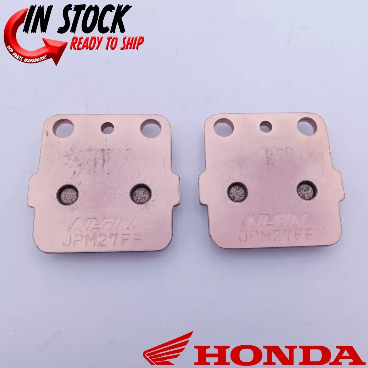 HONDA BRAKE PADS  TRX 250 300 400 X EX SPORTRAX GENUINE OEM NEW 06435-HA5-671