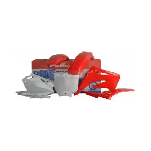 Polisport Complete Stock Red Plastic Kit for Honda CR 90079