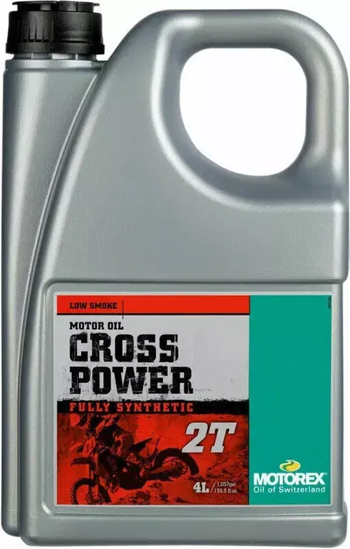 Motorex Cross Power 2T Full Synthetic 2-Stroke Oil 4 Liter 102244