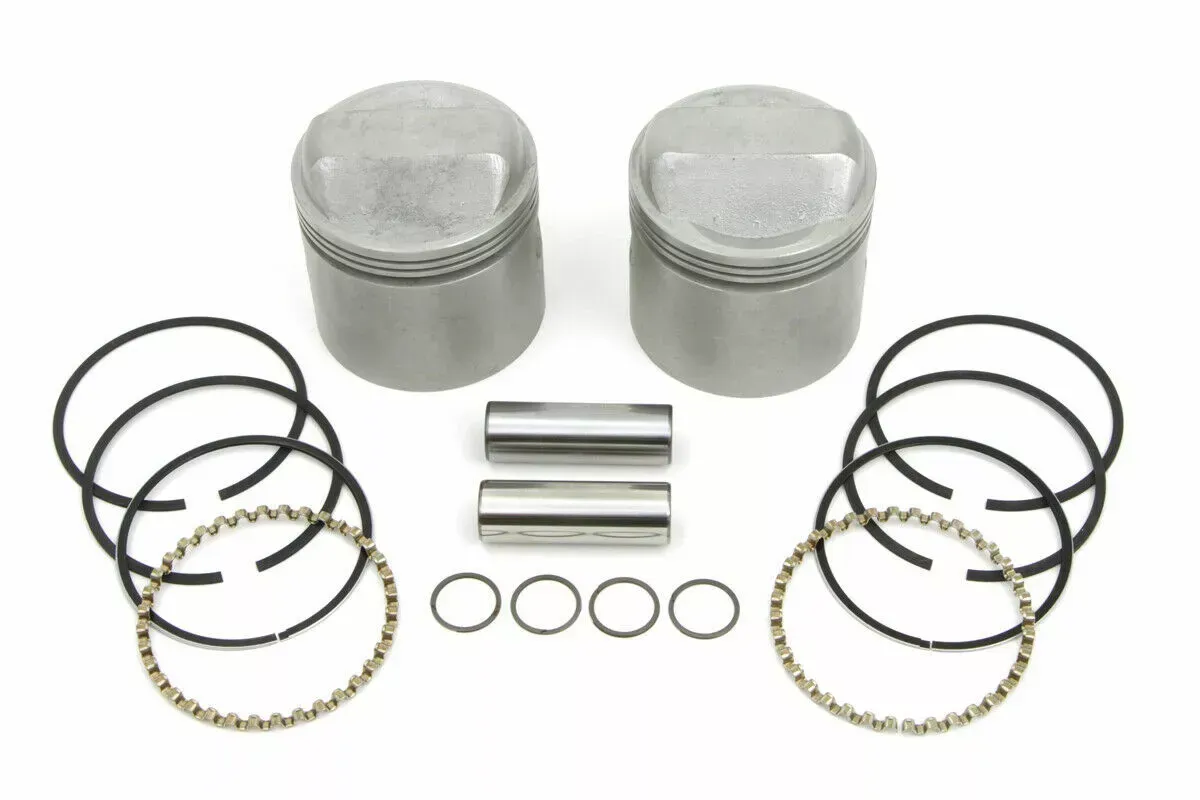 1000cc Piston Set .010 Oversize for Harley Davidson by V-Twin