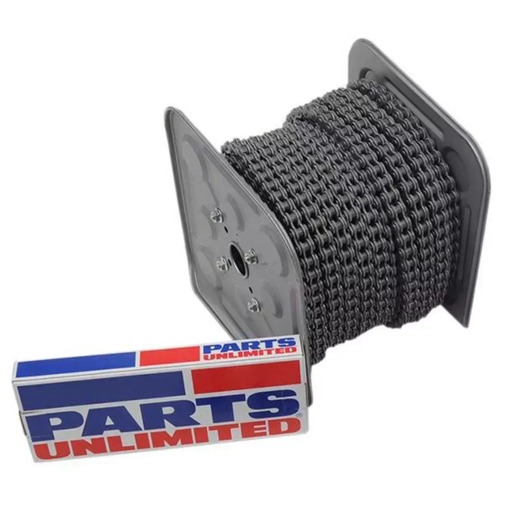 PARTS UNLIMITED 520 Heavy Duty Non-Sealed Chain (Natural) Bulk 25 Feet