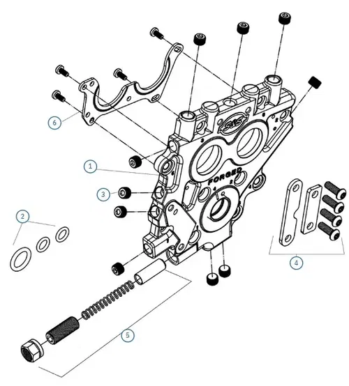 Cam Support Plate for Big Twin 0925-0915 S&S Cycle