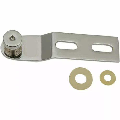 Drag Specialties Chrome Rear Seat Backet w/ 1/4"-28 Fine Thread Screw Harley