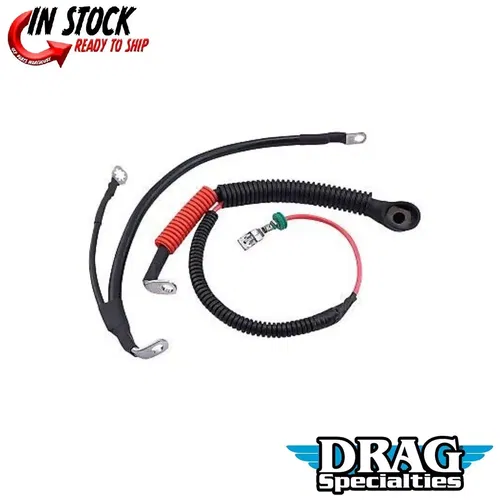 Drag Specialties 2113-0736 Battery Cable Kit for 09-13 Touring