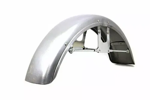 Front Fender Raw Steel for Harley Davidson by V-Twin