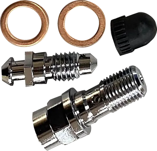 DRAG SPECIALTIES Bleeder &amp; Caliper Banjo Bolt Kit B16-0726C
