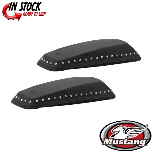 Mustang Saddlebag Lid Covers Chrome Studs 3501-0975