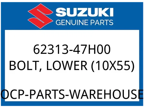 Suzuki OEM Part 62313-47H00 BOLT,RR SHOCK ABSORBER LWR (1