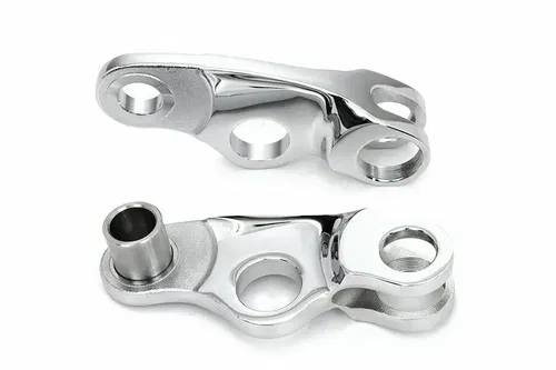 Chrome Spring Fork Rocker Set for Harley Davidson by V-Twin