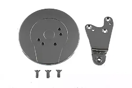 Dust Shield and Shifter Lever Set Chrome fits Harley Davidson 21-0208