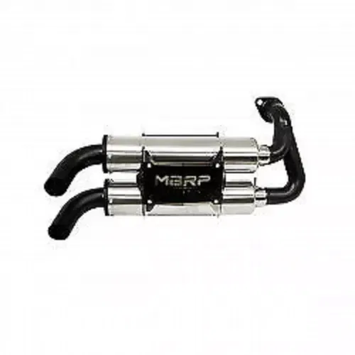 2016 Polaris General 1000 Dual Muffler Pipe Exhaust MBRP PowerTech 4 EPS
