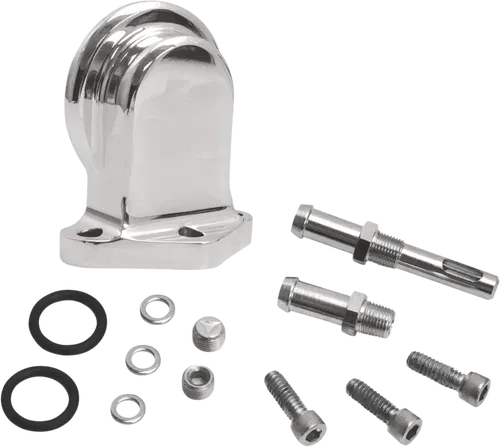 S&amp;S CYCLE Oil Filter Mounting Bracket Kit - Polished 31-6510