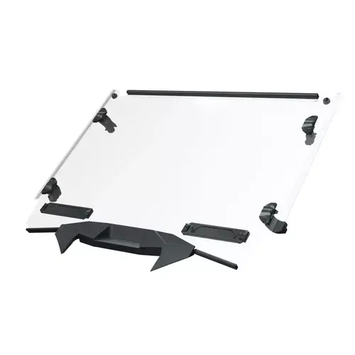 POLARIS LOCK & RIDE FULL VENTED WINDSHIELD  HARD COAT 22-2024 RZR PRO R 4 SEAT