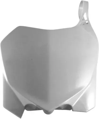 Acerbis White Front Number Plate for Honda CRF 250 R 08-09 CRF 450 R 08