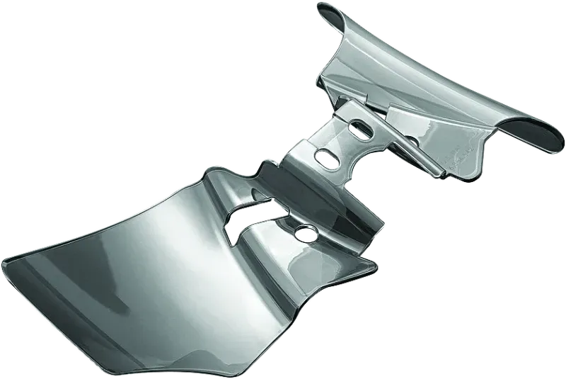 Kuryakyn Saddle Shields Heat Deflectors Fits 99-17 Dyna Models Smoke