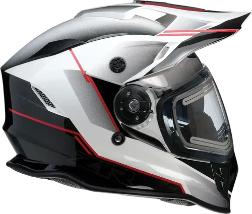 Z1R Range Snow Helmet - Bladestorm - Electric - Dual Pane - Black/Red/White -