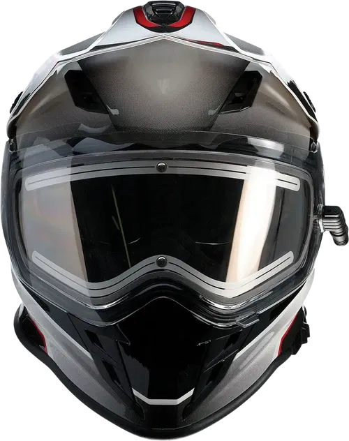 Z1R Range Snow Helmet - Bladestorm - Electric - Dual Pane - Black/Red/White -
