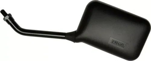 Universal True Vision Mirror- Left Black Emgo 20-78217