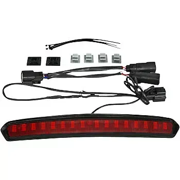 Custom Dynamics Lid Light for Tour-Pak® Black/Red 2040-2524