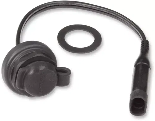 TecMate OptiMate Weatherproof SAE Socket, Bulkhead/Panel Mount Cable O20