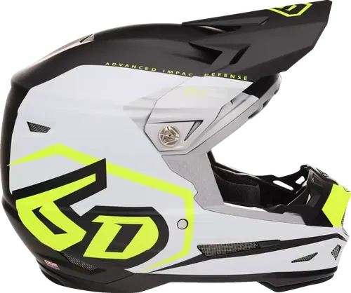 6D HELMETS ATR-2 Delta Helmet MOTOCROSS Small Neon Yellow