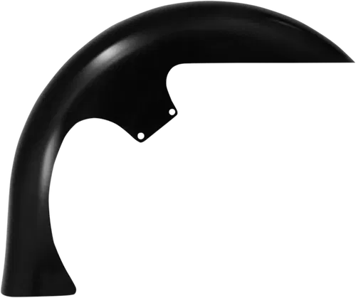 KLOCK WERKS Level Front Fender Kit - For Raked Frames - Black - Steel - 26"