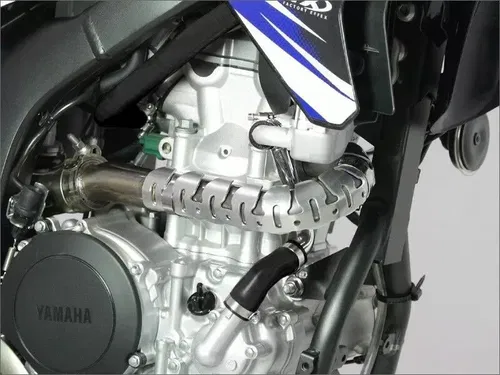 DRC 4 Stroke Exhaust Head Pipe Guard Shield Raptor YFZ 450 400EX 450R Z400 CRF