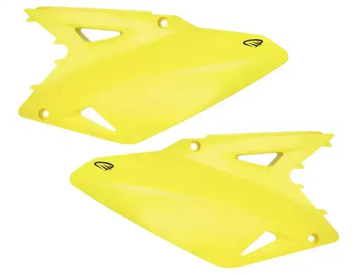 Cycra Motorcycle Side Panel Number Plates Yellow 1CYC-2668-55