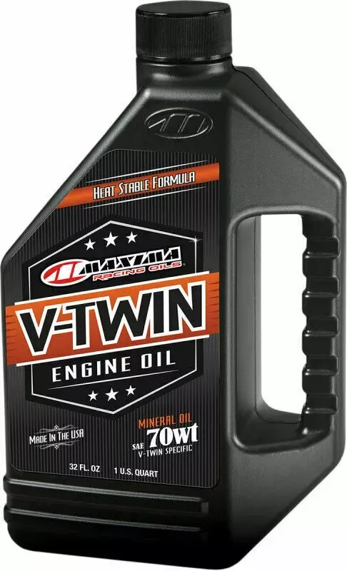 Maxima Racing Oil V-Twin Motorcycle 4-Stroke Motor Oil | 70W | 1 Qt | 30-09901