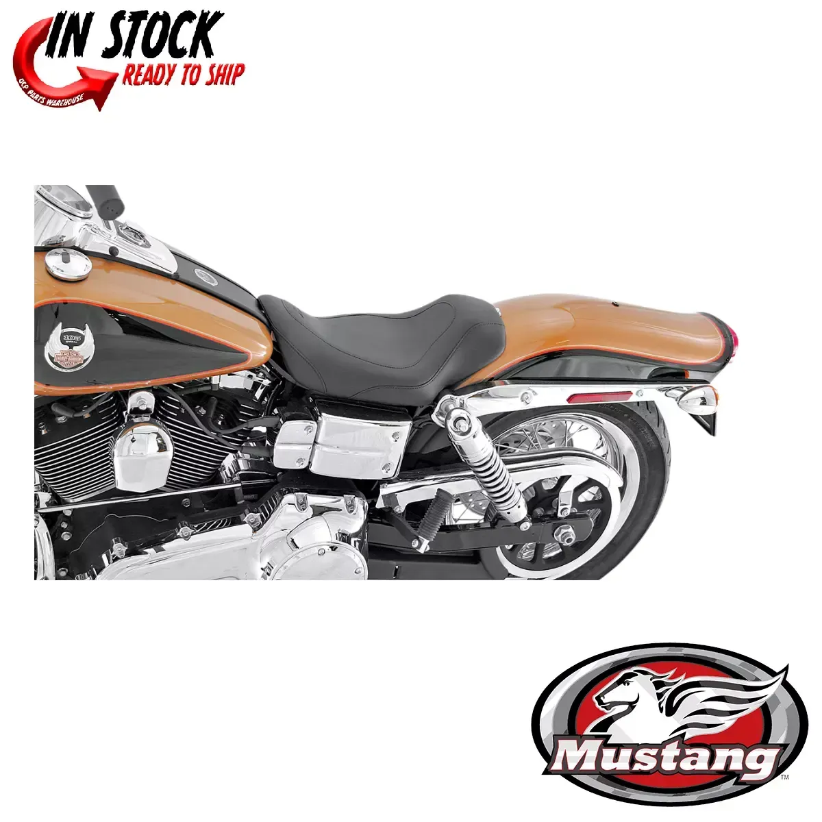 Mustang Tripper Solo Seat 0803-0332
