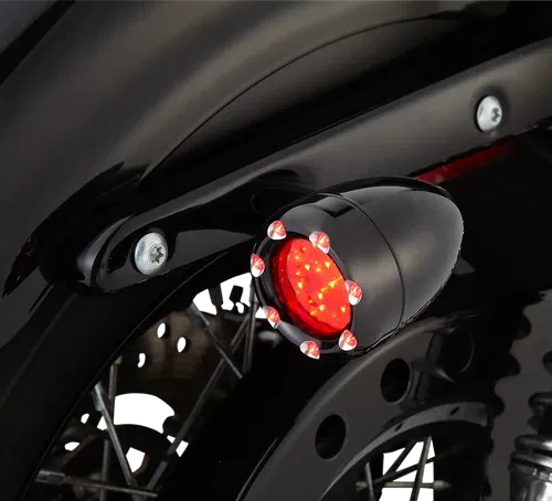 ARLEN NESS LED Fits Light Kit For Factory Turn Signal Housing - Red/Red - Black