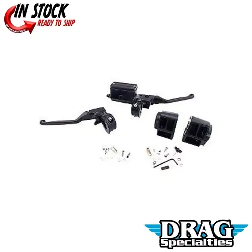 Drag Specialties 0610-2147 Black Handlebar Control Kit 5/8 Bore 84-95 Big Twin