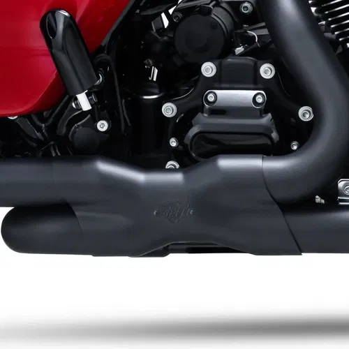 VANCE &amp; HINES Power Duals Head Pipe - Black 46371