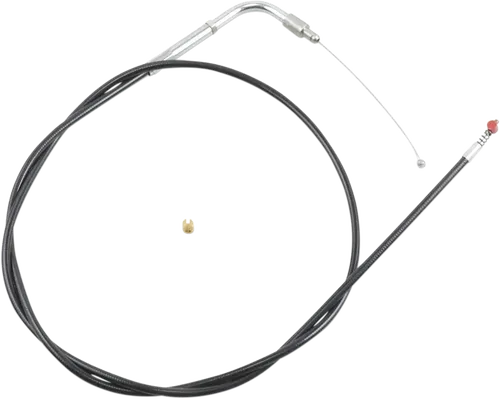 BARNETT Black Vinyl Idle Cable - Fits +6" 305-96+6-DS