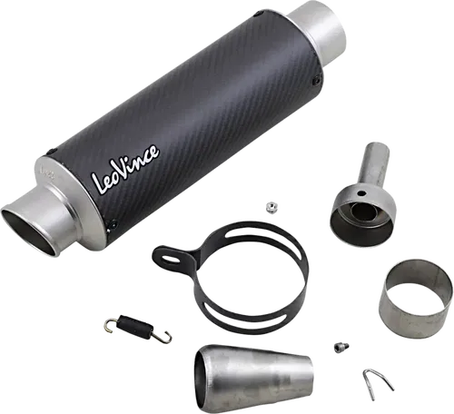 LEOVINCE GP Fits Corsa Matte Muffler - Universal 9736MU
