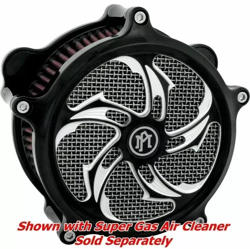Performance Machine PM Rival Contrast Super Gas Air Cleaner Insert Only Black