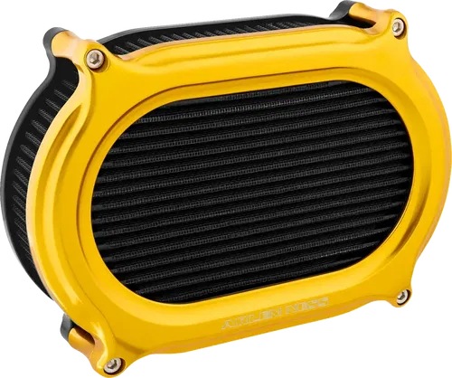 ARLEN NESS Stage Fits 2 Oval Air Cleaner Kit - Gold 600-209