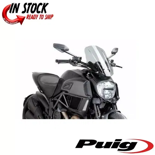 Puig Naked New Generation Windscreen Clear KAWASAKI 15-2022 EN650S VULCAN 8164W
