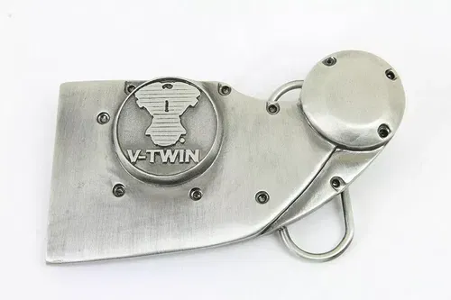 XL Points System Cover Belt Buckle for Harley Davidson by V-Twin
